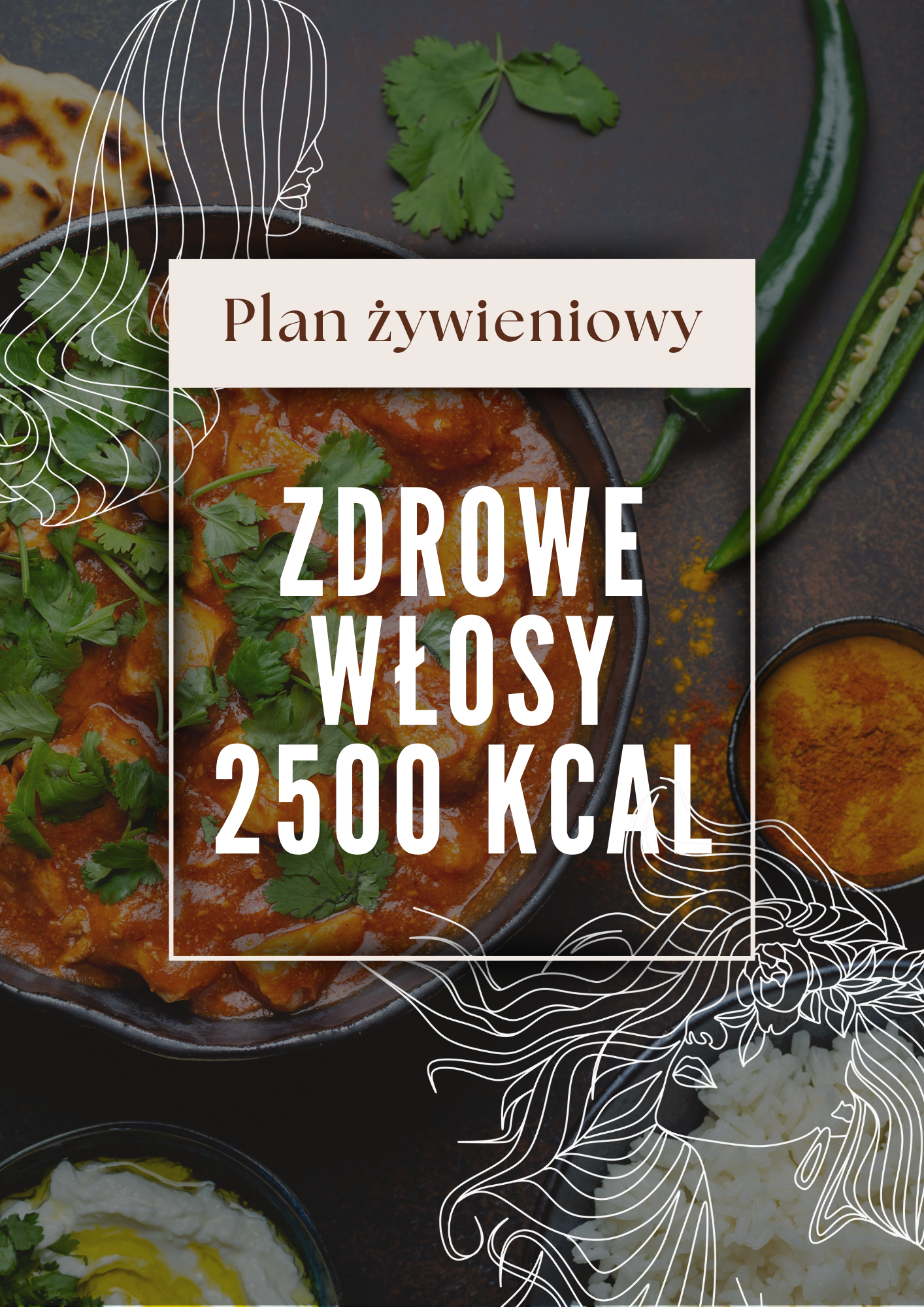 Plan żywieniowy "Zdrowe włosy" 2500 kcal